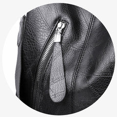 Women’s Leather Convertible Backpack Purse – Anti-Theft Travel Daypack & Shoulder Bag