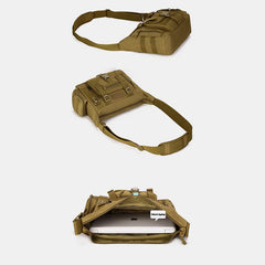 Waterproof Tactical Military Multi-Pocket CrossbodyBag