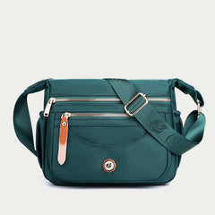 Women’s Minimalist Nylon Crossbody Bag – Water-Resistant Lightweight Daypack