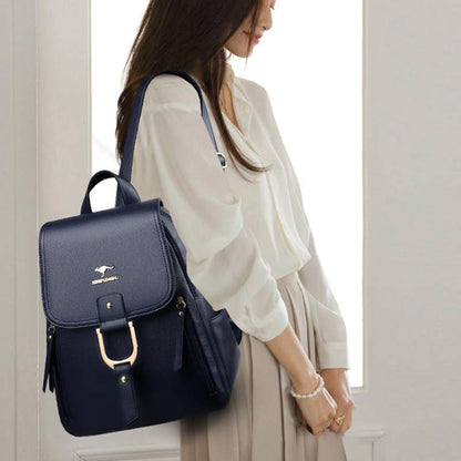 Zaino da donna – Borsa da viaggio multitasche in pelle PU