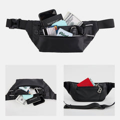 Waterproof Waist Bag for Men & Women – Large Chest Sling Bag with Adjustable Strap - VOTVO