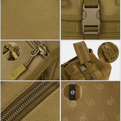 Waterproof Tactical Military Multi-Pocket CrossbodyBag