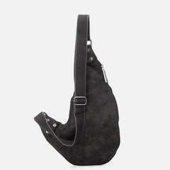 Multifunctional Canvas Chest Bag for Men – Leisure Crossbody Riding Bag - VOTVO