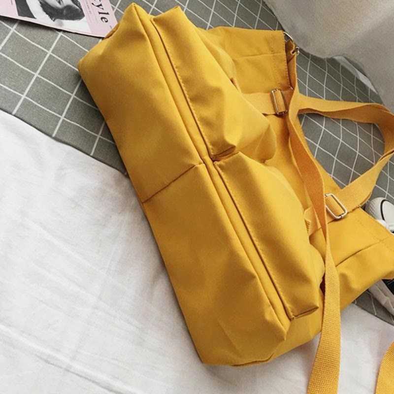 Waterproof Canvas Tote Bag for Women – Large Capacity Crossbody & Shoulder Bag for Students - VOTVO