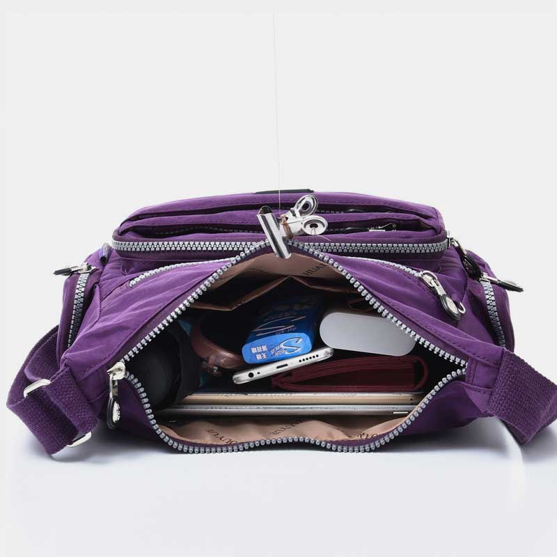 Waterproof Multi - Pocket Nylon Crossbody Bag – Practical, Stylish, and Ready for Any Adventure - VOTVO