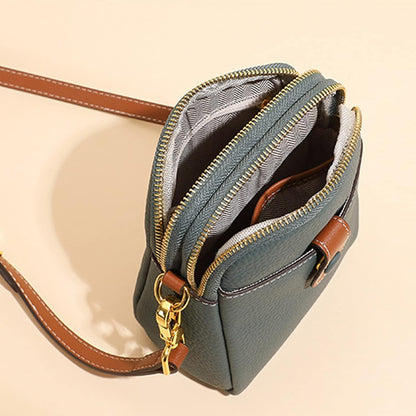 Borsa a tracolla Charlotte in vera pelle