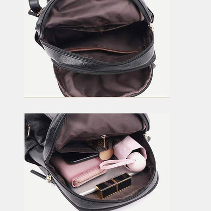 Zaino da donna – Borsa da viaggio multitasche in pelle PU