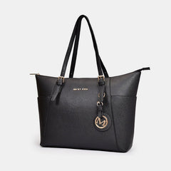 Women’s Large Capacity Tote Handbag – Stylish PU Leather Shoulder Bag - VOTVO