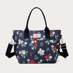 Top-Handle Bag for Women – Ethnic Flower Style Crossbody Handbag, Versatile & Stylish