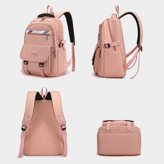 Waterproof Backpack for Women – Soft Breathable Fabric Casual Travel Bag