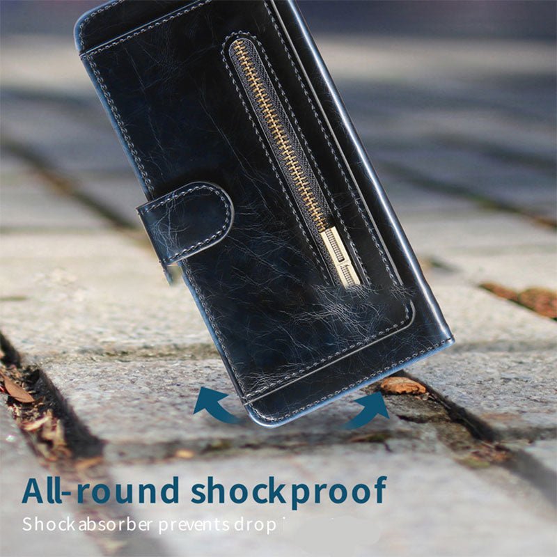 Wallet Case for iPhone - PU Leather Durable Phone Case with Card Slot - VOTVO