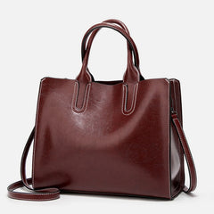 Laptop Tote Bag for Women – Business Work Bag & Casual Leather Handbag