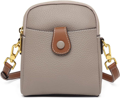 Borsa a tracolla Charlotte in vera pelle