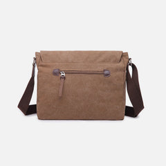 Messenger Bag for Men – Large Capacity Canvas Shoulder Bag for Casual & Daily Use