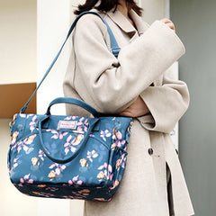 Top-Handle Bag for Women – Ethnic Flower Style Crossbody Handbag, Versatile & Stylish