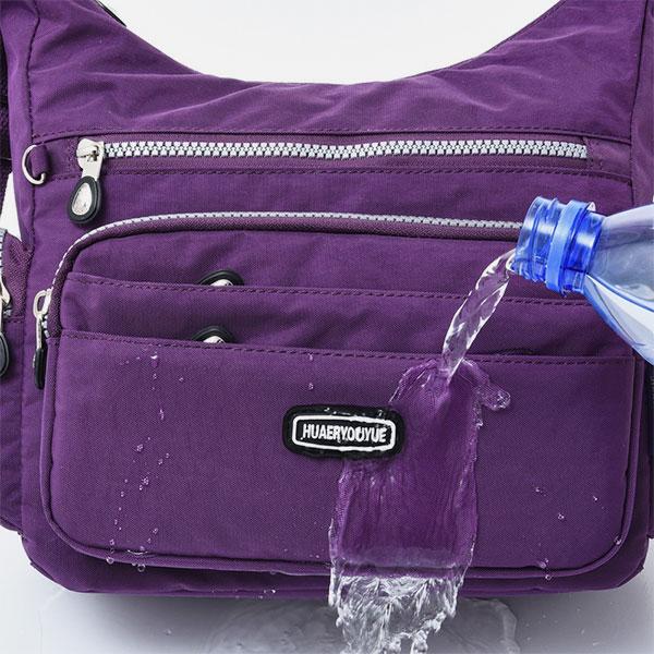 Waterproof Multi - Pocket Nylon Crossbody Bag – Practical, Stylish, and Ready for Any Adventure - VOTVO