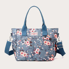 Top-Handle Bag for Women – Ethnic Flower Style Crossbody Handbag, Versatile & Stylish