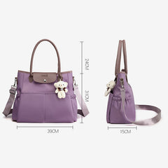 Tote Bag For Women Multi-Pocket Large Capacity Portable Mommy Bag