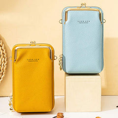 Women's Vegan Leather Crossbody Phone Purse with Card Slot | Stylish Shoulder Bag - VOTVO