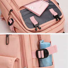 Waterproof Backpack for Women – Soft Breathable Fabric Casual Travel Bag