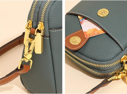 Borsa a tracolla Charlotte in vera pelle
