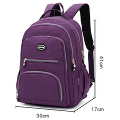 Waterproof Large Capacity Backpack – Multi-Layer Travel & School Bag