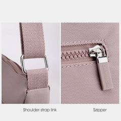 Multi-Pocket Lightweight Waterproof Casual Crossbody Bag for Women