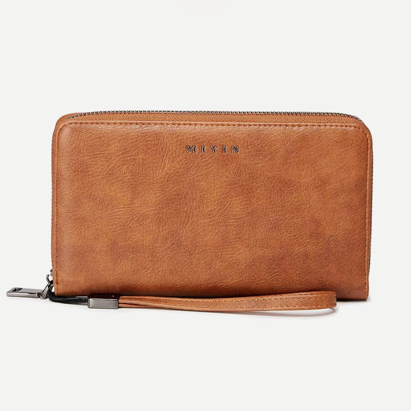 Women's RFID Blocking Zip Around Wallet - Large Long Wristlet Clutch - VOTVO