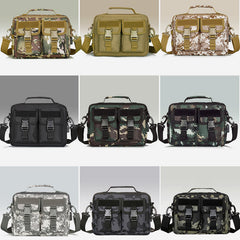 USB Charging Waterproof Large-Capacity Outdoor Messenger Bag – Nylon Crossbody Bag for Sports & Daily Use