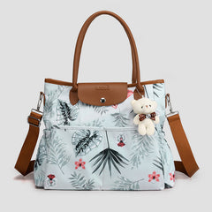 Tote Bag For Women Multi-Pocket Large Capacity Portable Mommy Bag