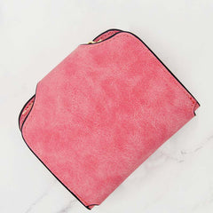 Small Wallet for Women – Multi-Slot Bifold Wallet with Zipper Pocket & ID Window