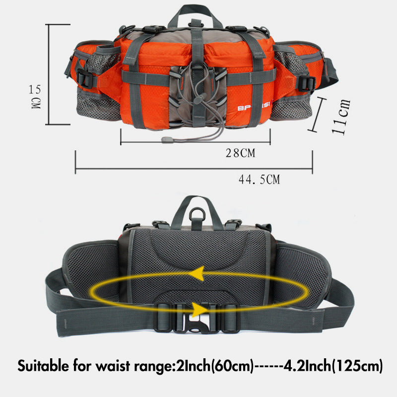Riñonera de viaje impermeable 3 en 1: multifuncional y de gran capacidad para actividades al aire libre
