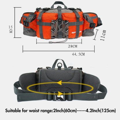Riñonera de viaje impermeable 3 en 1: multifuncional y de gran capacidad para actividades al aire libre