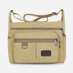 Umhängetasche für Herren | Vintage Outdoor Canvas Business Schultertasche