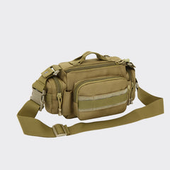 Multi-Purpose Outdoor Waist Bag for Men – Large Crossbody Shoulder Bag for Riding and Daily Use