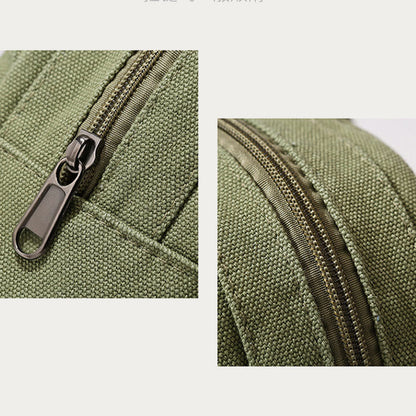 Borsa a tracolla casual da donna in tela, semplice borsa da viaggio