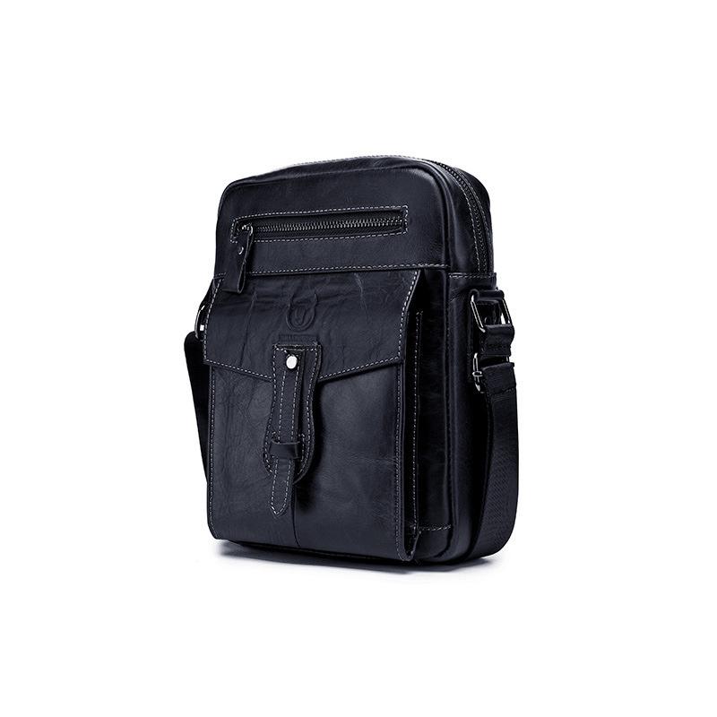 Borsa a tracolla Bull Captain in vera pelle: elegante e pratica per l'uso quotidiano, i viaggi e il lavoro