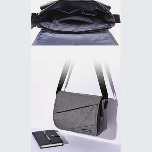 Waterproof Men’s Canvas Messenger Bag - Small Laptop Crossbody Bag - VOTVO