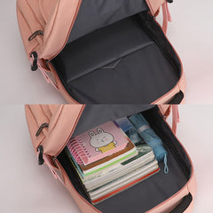 Waterproof Backpack for Women – Soft Breathable Fabric Casual Travel Bag