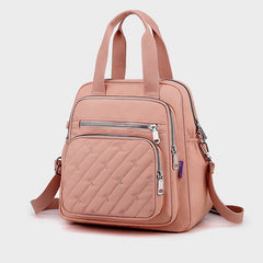 Multifunctional Lightweight Embossing Handbag – Crossbody & Backpack - VOTVO