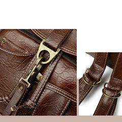 Vegan Leather Backpack for Women – Vintage Casual Daypack Purse for Ladies & Girls