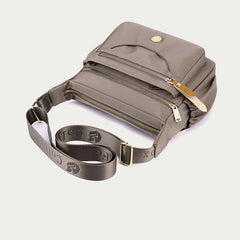 Women’s Minimalist Nylon Crossbody Bag – Water-Resistant Lightweight Daypack