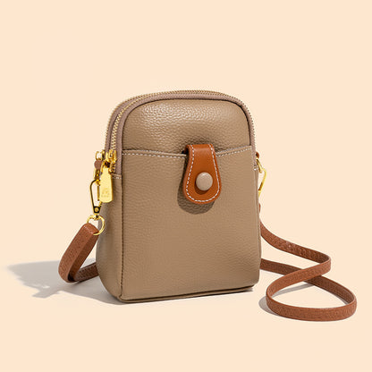 Borsa a tracolla Charlotte in vera pelle