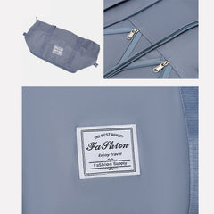 Tote Bag for Travel with Pull Rod & Oblique Folding Storage – Large Capacity Nylon Travel Sleeve - VOTVO