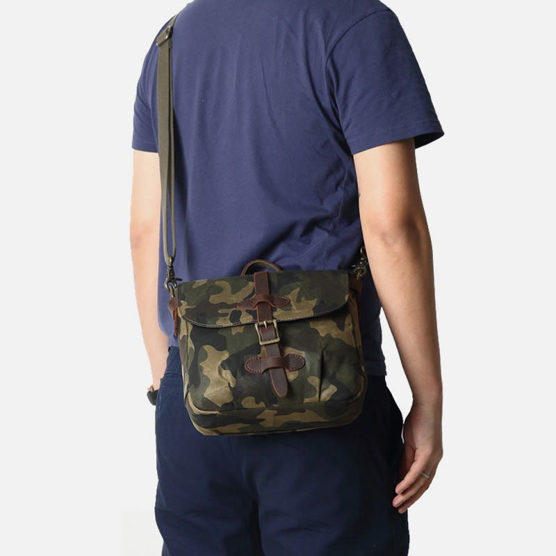 Borsa a tracolla color mimetico – Viaggio e uso quotidiano