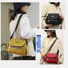 Waterproof Lightweight Large-Capacity Casual Crossbody Bag for Women