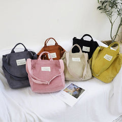 Tote Bag for Women - Retro Large Size Traveling Canvas Handbag