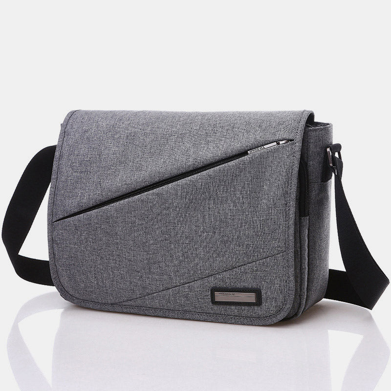 Waterproof Men’s Canvas Messenger Bag - Small Laptop Crossbody Bag - VOTVO