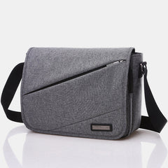 Waterproof Men’s Canvas Messenger Bag - Small Laptop Crossbody Bag - VOTVO