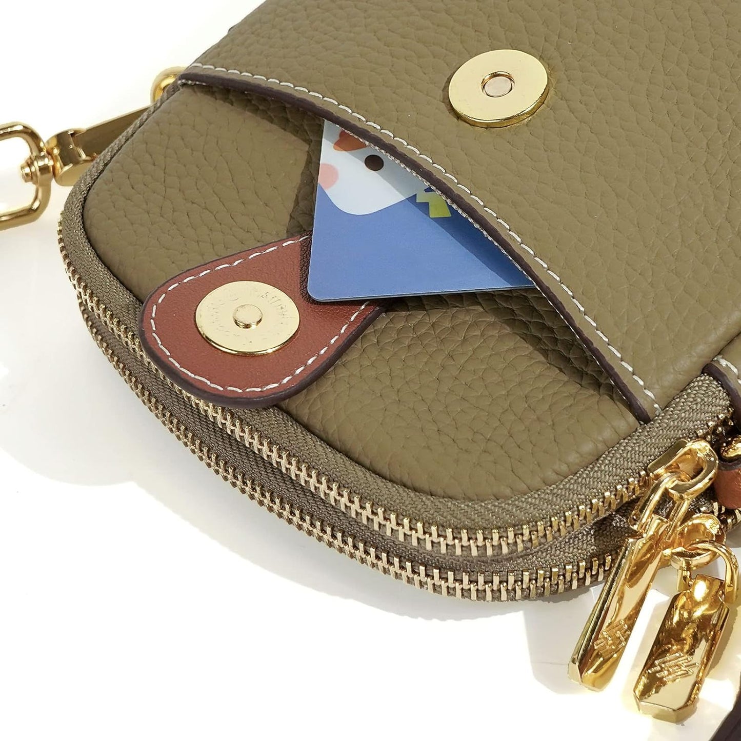 Borsa a tracolla Charlotte in vera pelle